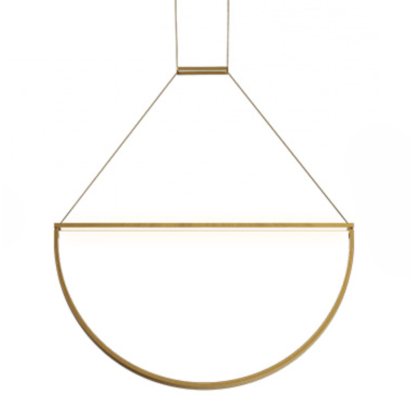 Подвесной светильник Solana Hanging lamp Золотой Подвесной светильник Solana Hanging lamp Золотой во Владивостоке | Loft Concept