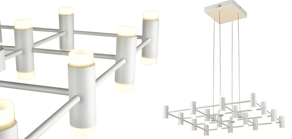 Люстра Rigor & Conciseness Lighting Round Plafond White Люстра Rigor & Conciseness Lighting Round Plafond White - Loft-Concept во Владивостоке