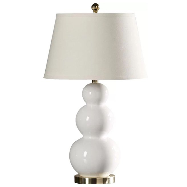 Настольная лампа Gourd Lamp Белый Настольная лампа Gourd Lamp Белый во Владивостоке | Loft Concept