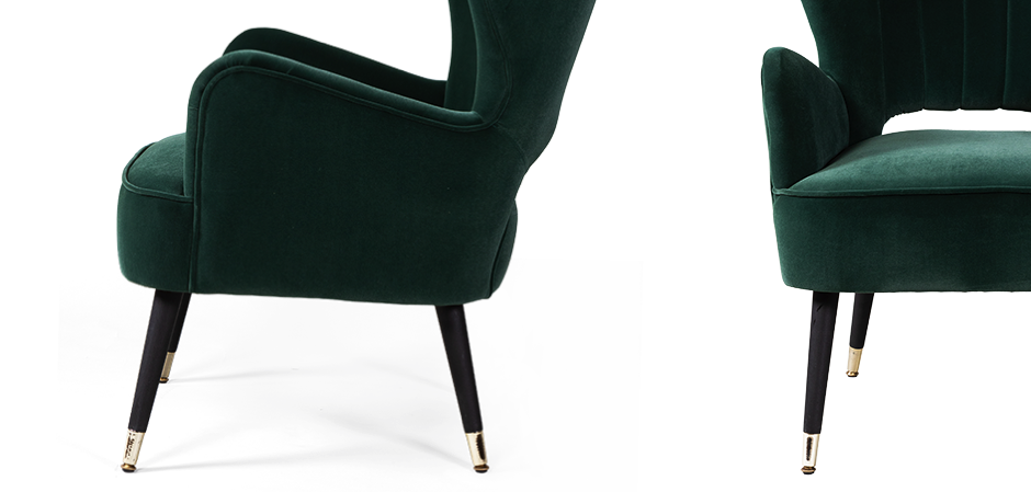 Кресло Flice ArmChair green Кресло Flice ArmChair green - Loft-Concept во Владивостоке