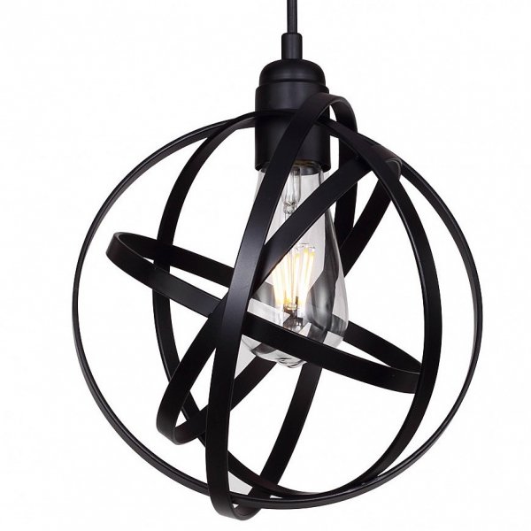 Подвесной светильник Loft Sphere Pendant Черный Подвесной светильник Loft Sphere Pendant Черный во Владивостоке | Loft Concept