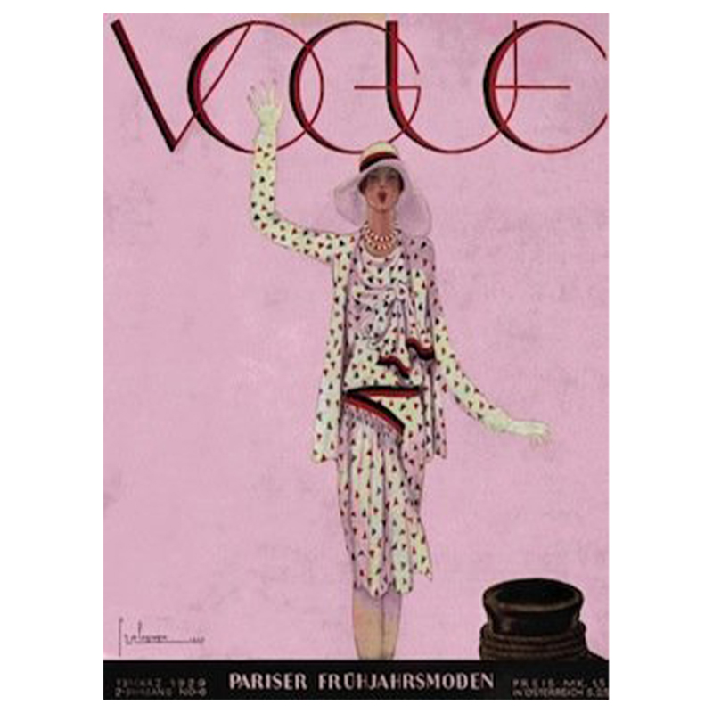 Постер Vogue Cover 1929 March Постер Vogue Cover 1929 March во Владивостоке | Loft Concept
