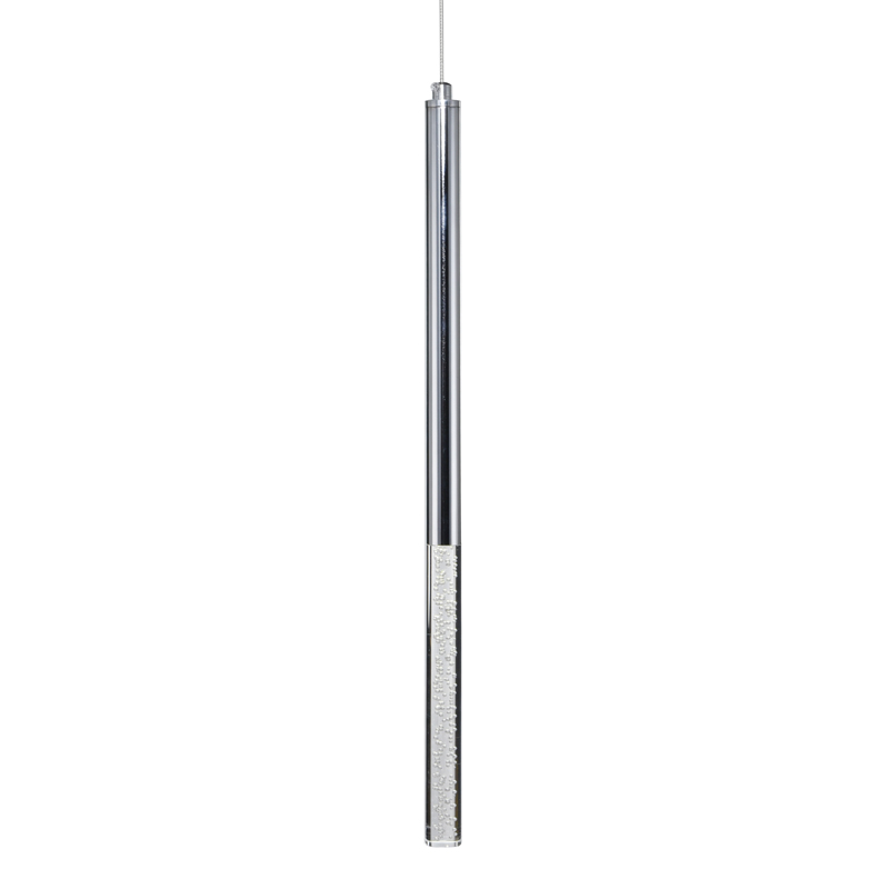 Подвесной светильник Trumpet tube boiling silver Серебряный Прозрачный Подвесной светильник Trumpet tube boiling silver Серебряный Прозрачный во Владивостоке | Loft Concept
