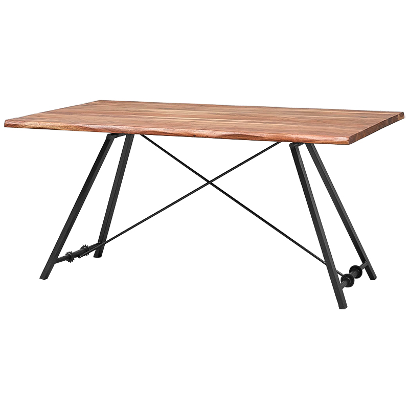 Рабочий стол Corey Loft Desk Коричневый Черный Рабочий стол Corey Loft Desk Коричневый Черный во Владивостоке | Loft Concept