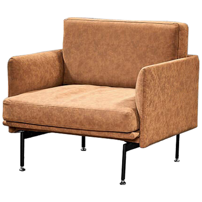 Кресло Dirceu Chair Карамель Черный во Владивостоке | Loft Concept 