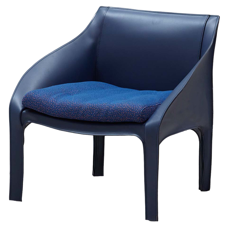Дизайнерское Кресло Aileen Armchair Blue Синий Дизайнерское Кресло Aileen Armchair Blue Синий во Владивостоке | Loft Concept