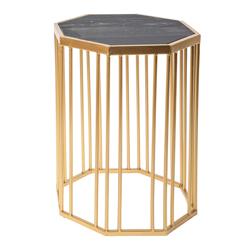 Приставной стол Side Table Marble чёрный мрамор Черный Мрамор Nero Золотой Приставной стол Side Table Marble чёрный мрамор Черный Мрамор Nero Золотой во Владивостоке | Loft Concept