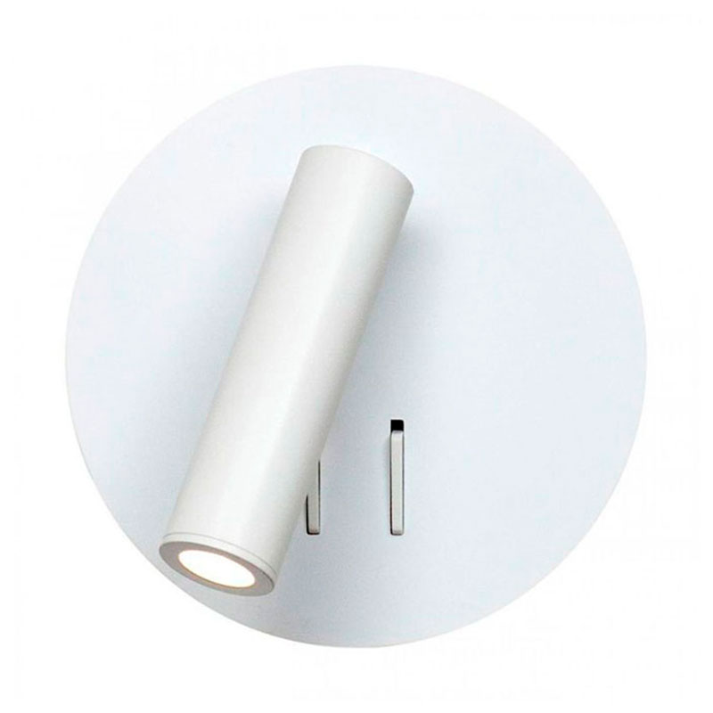 Бра Chelsom WALL LED DOCK White Round Белый Бра Chelsom WALL LED DOCK White Round Белый во Владивостоке | Loft Concept
