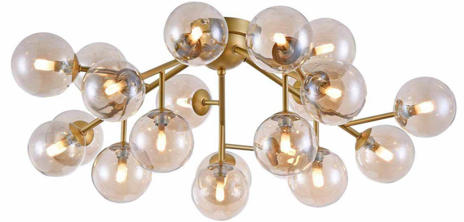 Потолочный Светильник Berries Chandelier Amber 75 Потолочный Светильник Berries Chandelier Amber 75 - Loft-Concept во Владивостоке