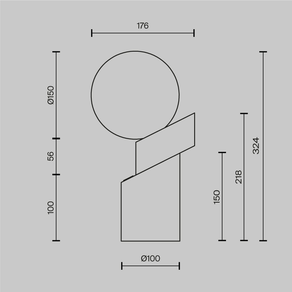 Настольный светильник Divario 3000К 3Вт во Владивостоке