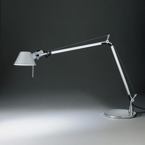 Настольная лампа Tolomeo Tavolo Nero Белый Хром Настольная лампа Tolomeo Tavolo Nero Белый Хром во Владивостоке | Loft Concept