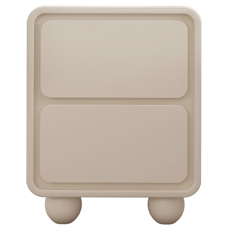 Тумба Cobb Beige Nightstand Бежевый Тумба Cobb Beige Nightstand Бежевый во Владивостоке | Loft Concept