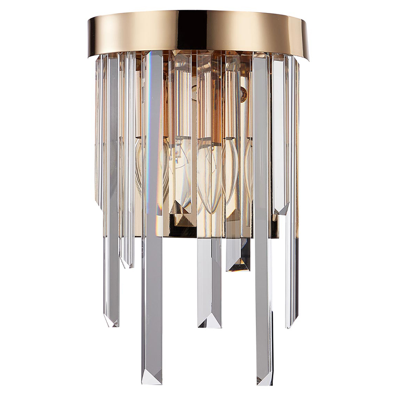 Бра Bennett Wall Lamp gold Золотой Прозрачный Бра Bennett Wall Lamp gold Золотой Прозрачный во Владивостоке | Loft Concept