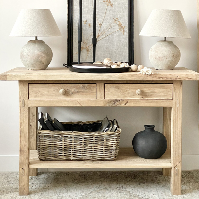 Консоль Reena Two Drawers Console Древесина Консоль Reena Two Drawers Console Древесина во Владивостоке | Loft Concept