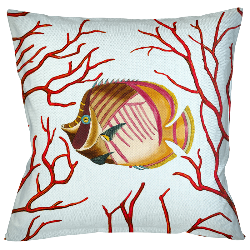 Декоративная подушка Seashell Still Life 4 Мульти Декоративная подушка Seashell Still Life 4 Мульти во Владивостоке | Loft Concept
