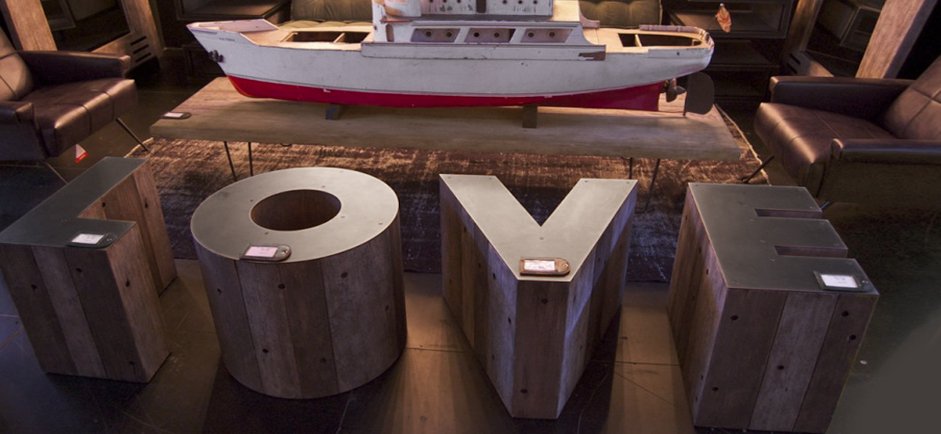 Столик Wooden Alphabet H Side Table Столик Wooden Alphabet H Side Table - Loft-Concept во Владивостоке
