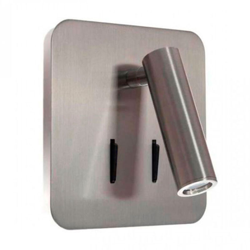Бра Chelsom WALL LED DOCK Silver Square Серебряный Бра Chelsom WALL LED DOCK Silver Square Серебряный во Владивостоке | Loft Concept