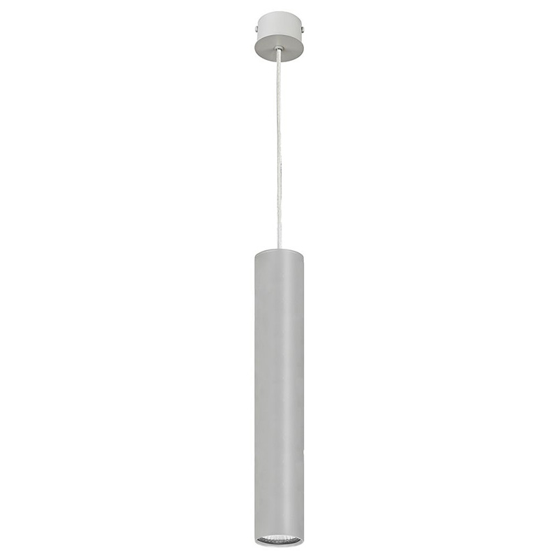 Подвесной светильник Luis Trumpet Tube Silver Lamp 40 Серебряный Подвесной светильник Luis Trumpet Tube Silver Lamp 40 Серебряный во Владивостоке | Loft Concept