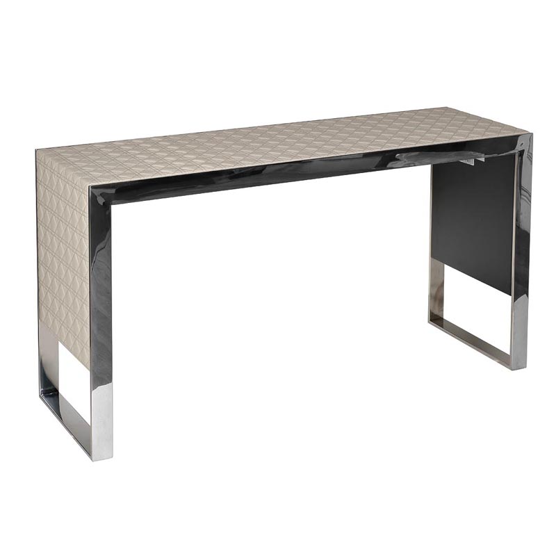 Консоль Lemar Console eco leather Кремовый Консоль Lemar Console eco leather Кремовый во Владивостоке | Loft Concept