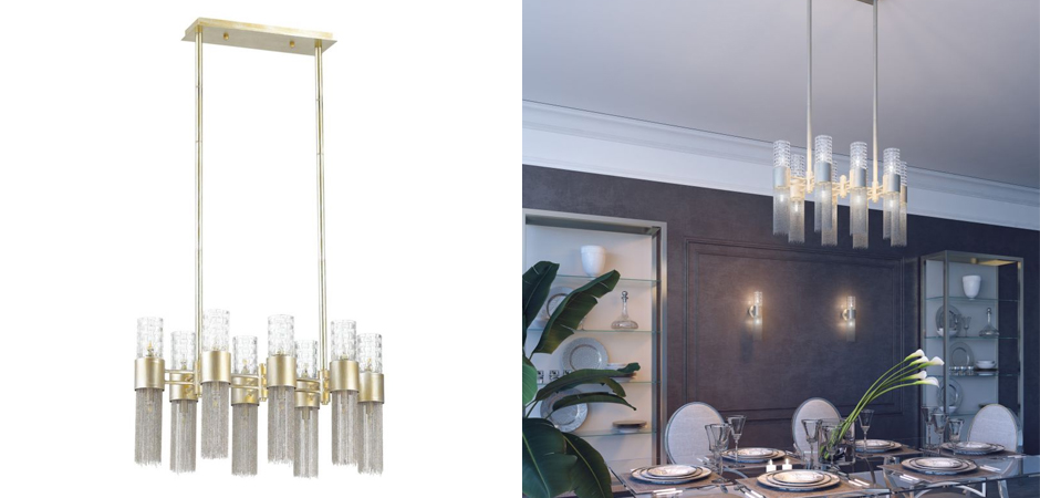 Люстра Хрустальная Elite Glass на 16 ламп - Loft-Concept во Владивостоке