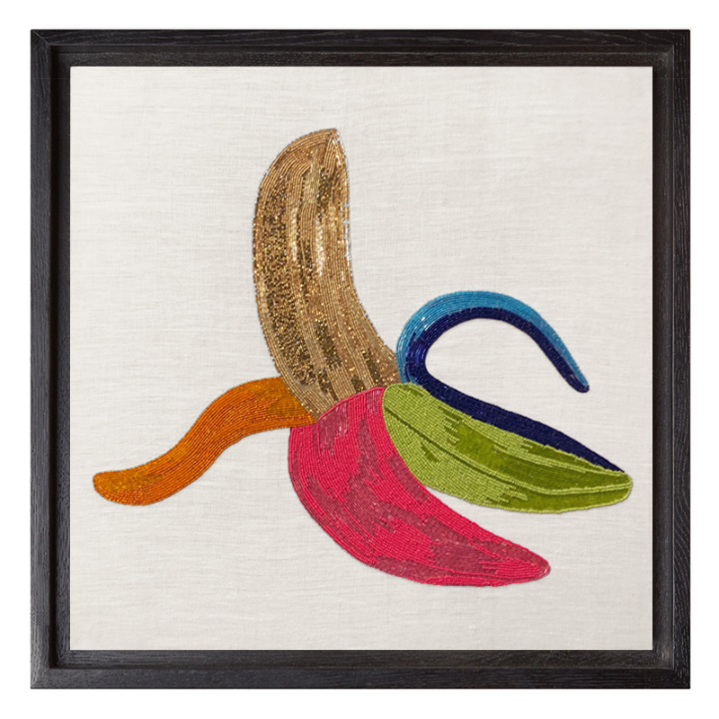 Панно Jonathan Adler BANANA BEADED WALL ART Мульти Панно Jonathan Adler BANANA BEADED WALL ART Мульти во Владивостоке | Loft Concept