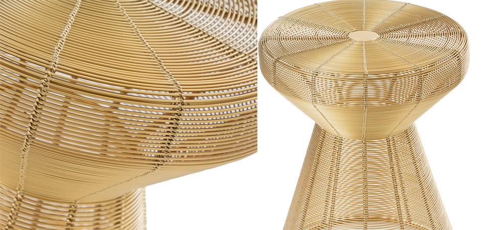 Приставной столик Iron Wire Table Приставной столик Iron Wire Table - Loft-Concept во Владивостоке