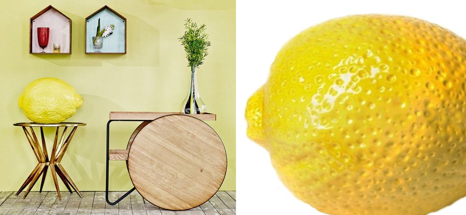 Аксессуар lemon ceramics Большой Лимон Аксессуар lemon ceramics Большой Лимон - Loft-Concept во Владивостоке
