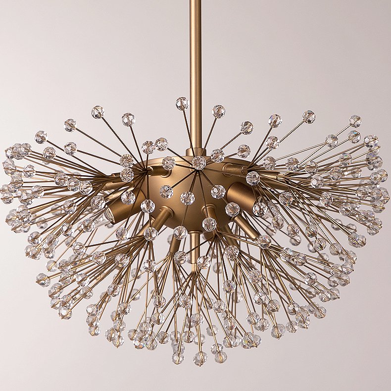 Люстра Dickinson Chandelier Золотой Люстра Dickinson Chandelier Золотой во Владивостоке | Loft Concept