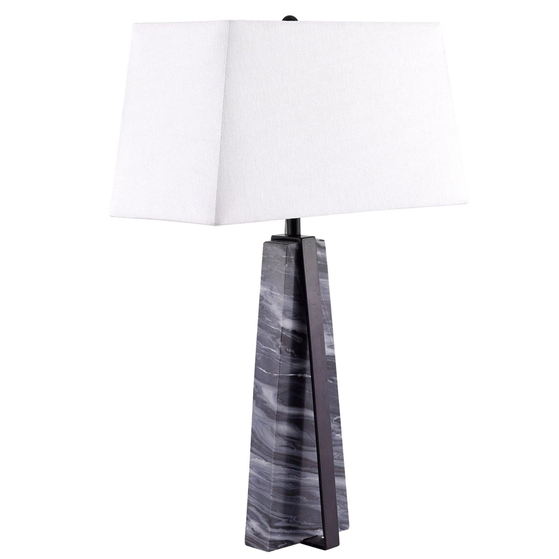 Дизайнерская настольная лампа MARTANA LAMP Белый Черный Серый Дизайнерская настольная лампа MARTANA LAMP Белый Черный Серый во Владивостоке | Loft Concept