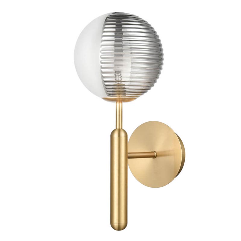 Бра Ademar Sconce Золотой Белый Серый Бра Ademar Sconce Золотой Белый Серый во Владивостоке | Loft Concept
