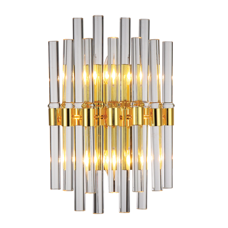 Бра Luxxu Sconce Глянцевое золото Прозрачный во Владивостоке | Loft Concept 