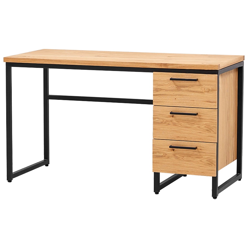 Рабочий стол Curtis Loft Desk Древесина Черный Рабочий стол Curtis Loft Desk Древесина Черный во Владивостоке | Loft Concept