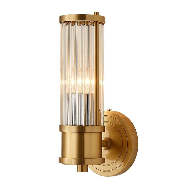 Ralph Lauren Бра Allen Single Sconce Brass Латунь Прозрачный (Transparent) Ralph Lauren Бра Allen Single Sconce Brass Латунь Прозрачный (Transparent) во Владивостоке | Loft Concept