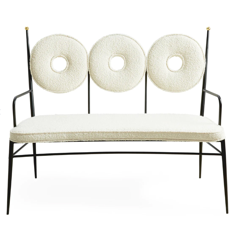 Банкетка Rondo Bench ivory ( слоновая кость ) Банкетка Rondo Bench ivory ( слоновая кость ) во Владивостоке | Loft Concept