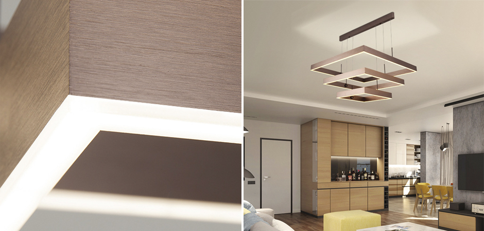 Люстра Ribbon Squares Chandelier Люстра Ribbon Squares Chandelier - Loft-Concept во Владивостоке