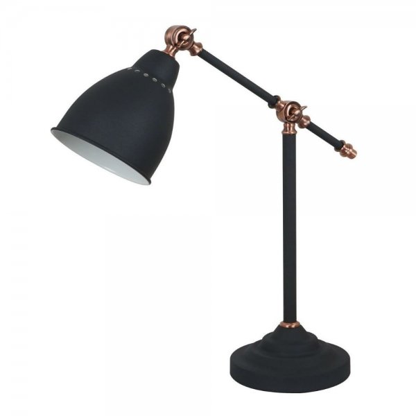 Настольная лампа Holder Table Lamp Black Черный во Владивостоке | Loft Concept 
