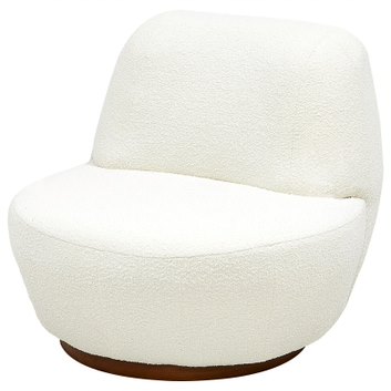 Кресло Raoul Chair Boucle Белый Кресло Raoul Chair Boucle Белый во Владивостоке | Loft Concept