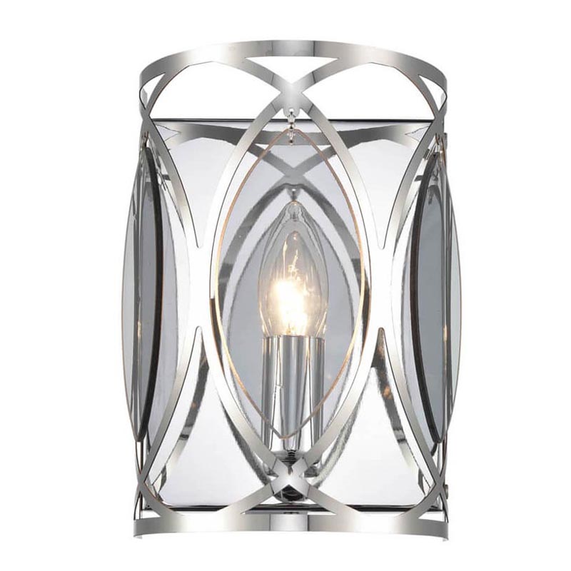Бра Alienor Sconce Хром Дымчатый (Smoke) Бра Alienor Sconce Хром Дымчатый (Smoke) во Владивостоке | Loft Concept