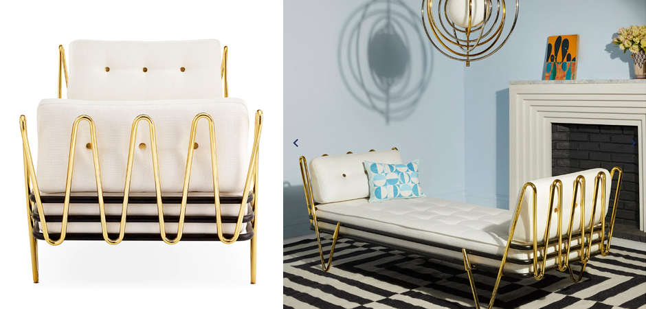 Кушетка Jonathan Adler Maxime Daybed Кушетка Jonathan Adler Maxime Daybed - Loft-Concept во Владивостоке