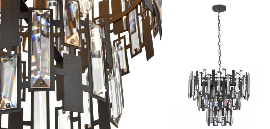 Люстра Darkness Chandelier three cascades Люстра Darkness Chandelier three cascades - Loft-Concept во Владивостоке