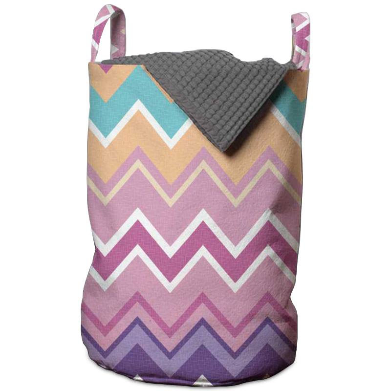 Корзина Color Zigzag Basket Мульти Корзина Color Zigzag Basket Мульти во Владивостоке | Loft Concept