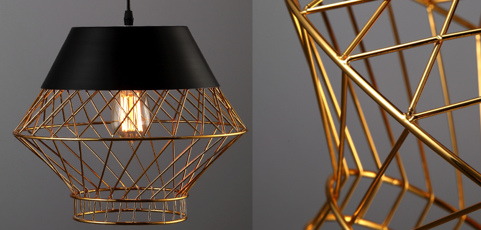 Подвесной светильник Golden Supro Cage Подвесной светильник Golden Supro Cage - Loft-Concept во Владивостоке