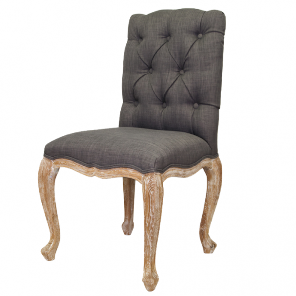 Стул French chairs Provence Norman Grey Chair Серый Бежевый Стул French chairs Provence Norman Grey Chair Серый Бежевый во Владивостоке | Loft Concept