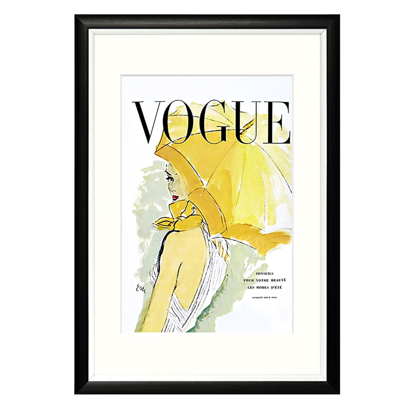 Постер Vogue July-August 1950 Мульти Постер Vogue July-August 1950 Мульти во Владивостоке | Loft Concept