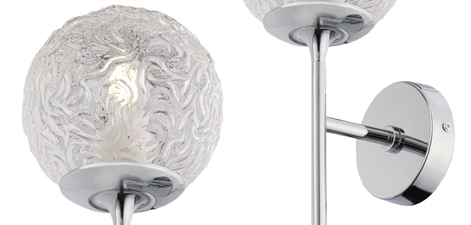 Бра Soranzo Glass Balls Sconces Chromium Бра Soranzo Glass Balls Sconces Chromium - Loft-Concept во Владивостоке
