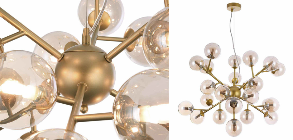 Люстра Berries Chandelier Amber 65 Люстра Berries Chandelier Amber 65 - Loft-Concept во Владивостоке