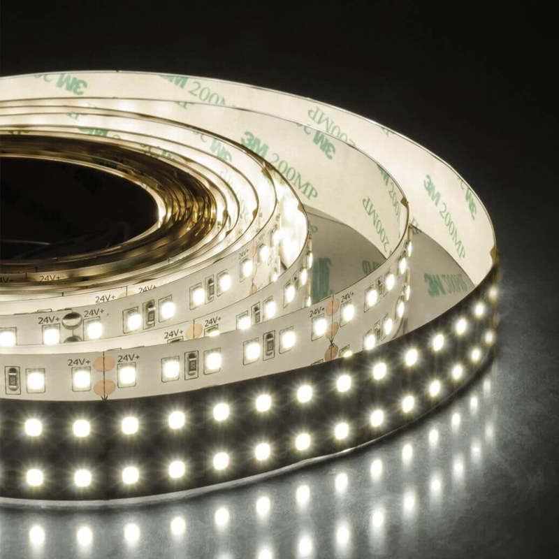 Светодиодная лента 38W/m 240Led/m 2835SMD теплый белый Белый Светодиодная лента 38W/m 240Led/m 2835SMD теплый белый Белый во Владивостоке | Loft Concept
