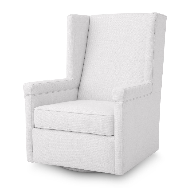 Кресло Eichholtz Swivel Chair Angelina Белый Кресло Eichholtz Swivel Chair Angelina Белый во Владивостоке | Loft Concept