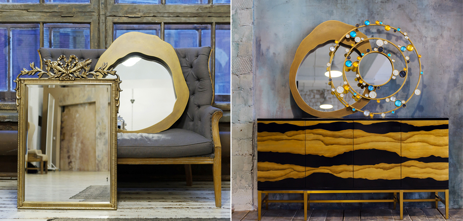 Зеркало Blot Mirror Зеркало Blot Mirror - Loft-Concept во Владивостоке