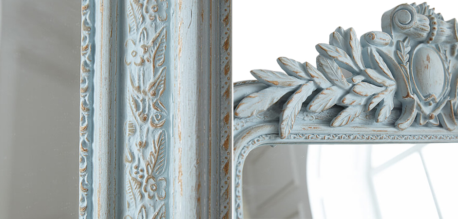 Зеркало Polastron Mirror Pastel Blue Зеркало Polastron Mirror Pastel Blue - Loft-Concept во Владивостоке